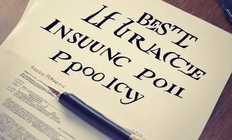 Best Life Insurance Policy