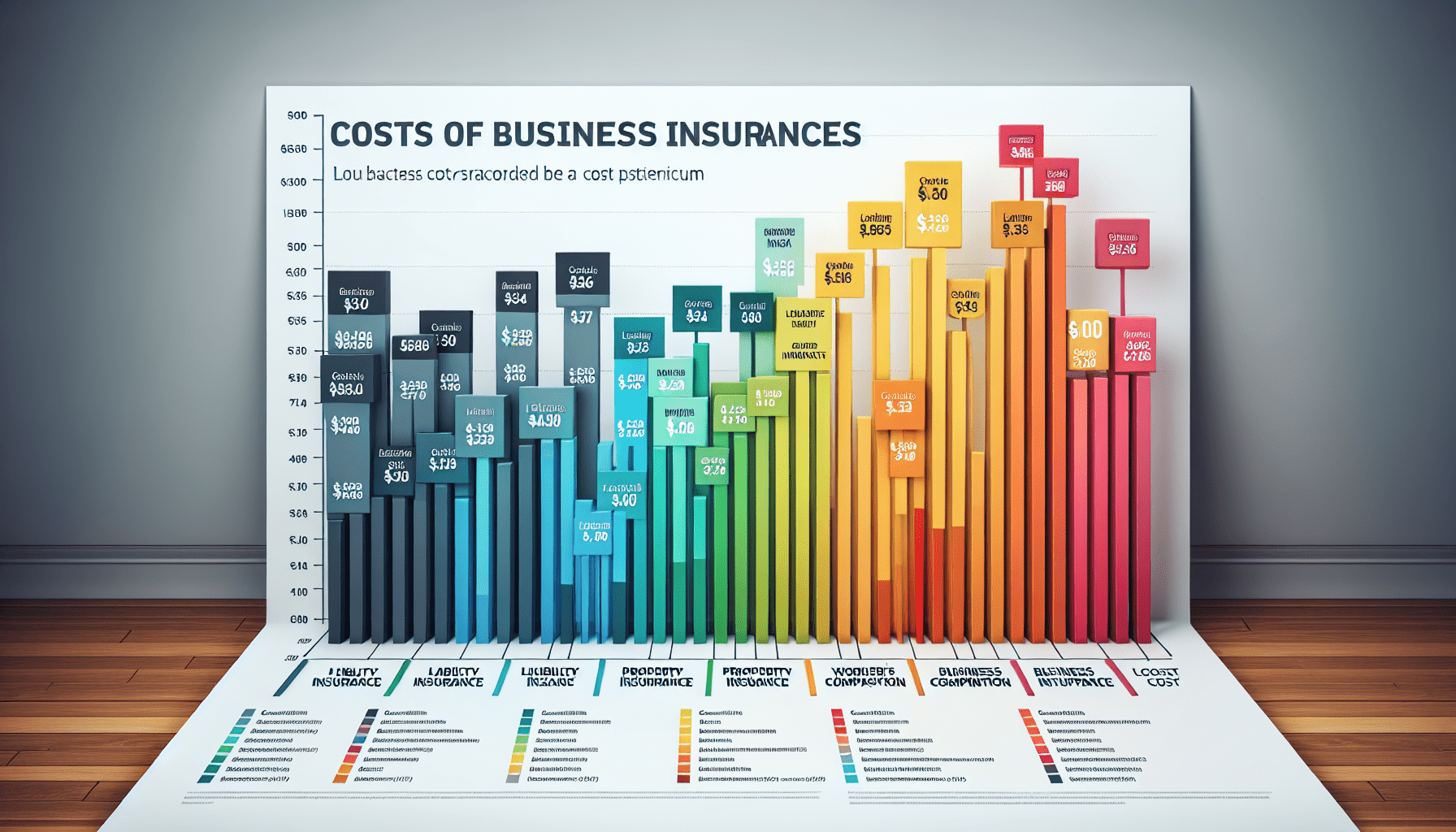 Business insurance cost comparison chart