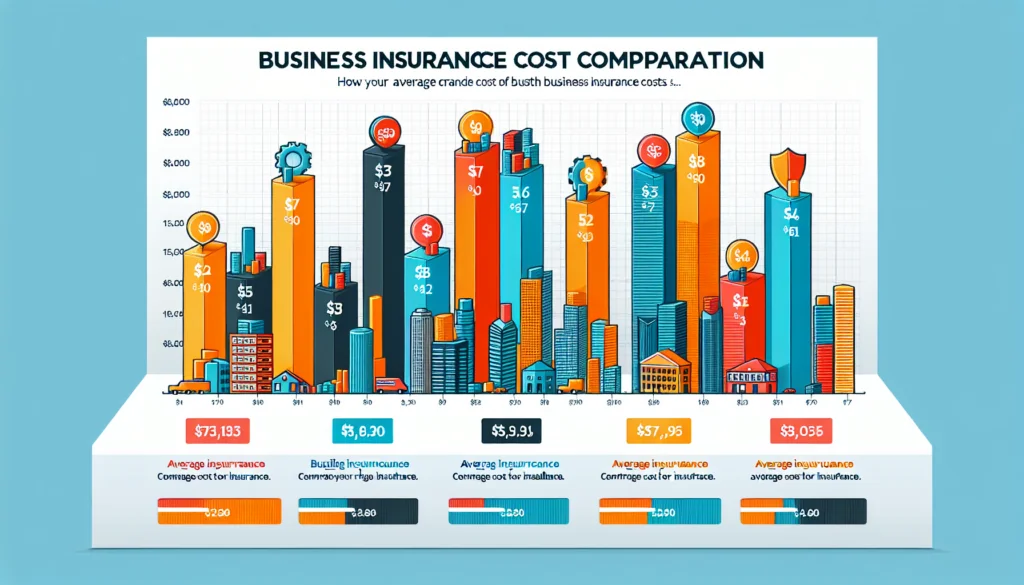 Business insurance cost comparison chart