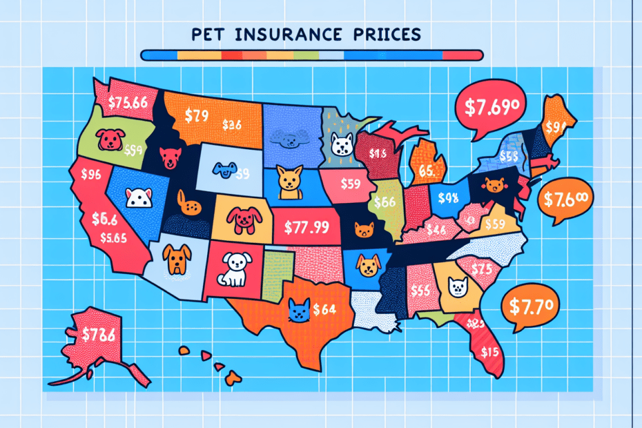 US pet insurance prices
