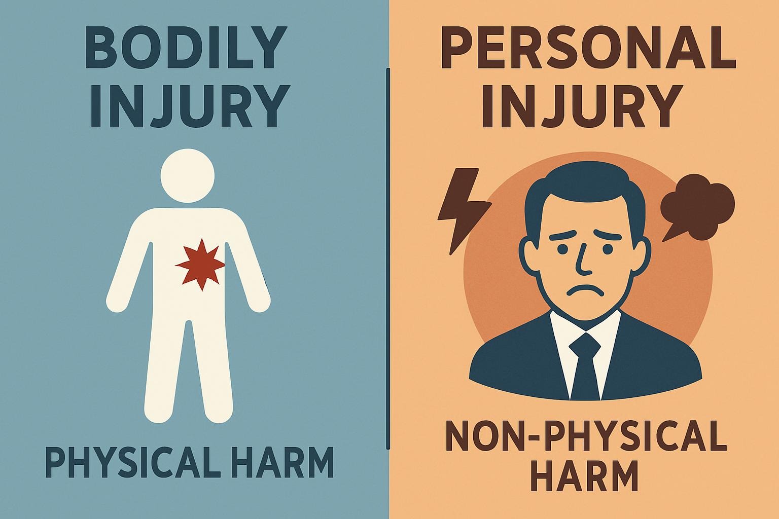 Bodily vs Personal Injury: 7 Key Differences Every Professional Should Know (2025) Bodily vs Personal Injury