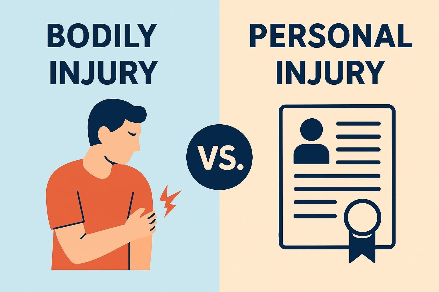 Bodily vs Personal Injury: 7 Key Differences Every Professional Should Know (2025) Bodily vs Personal Injury