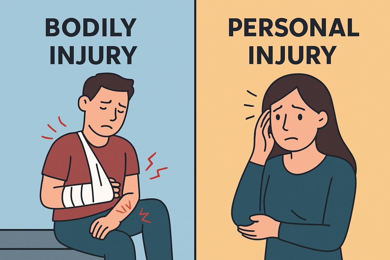Bodily vs Personal Injury: 7 Key Differences Every Professional Should Know (2025) Bodily vs Personal Injury