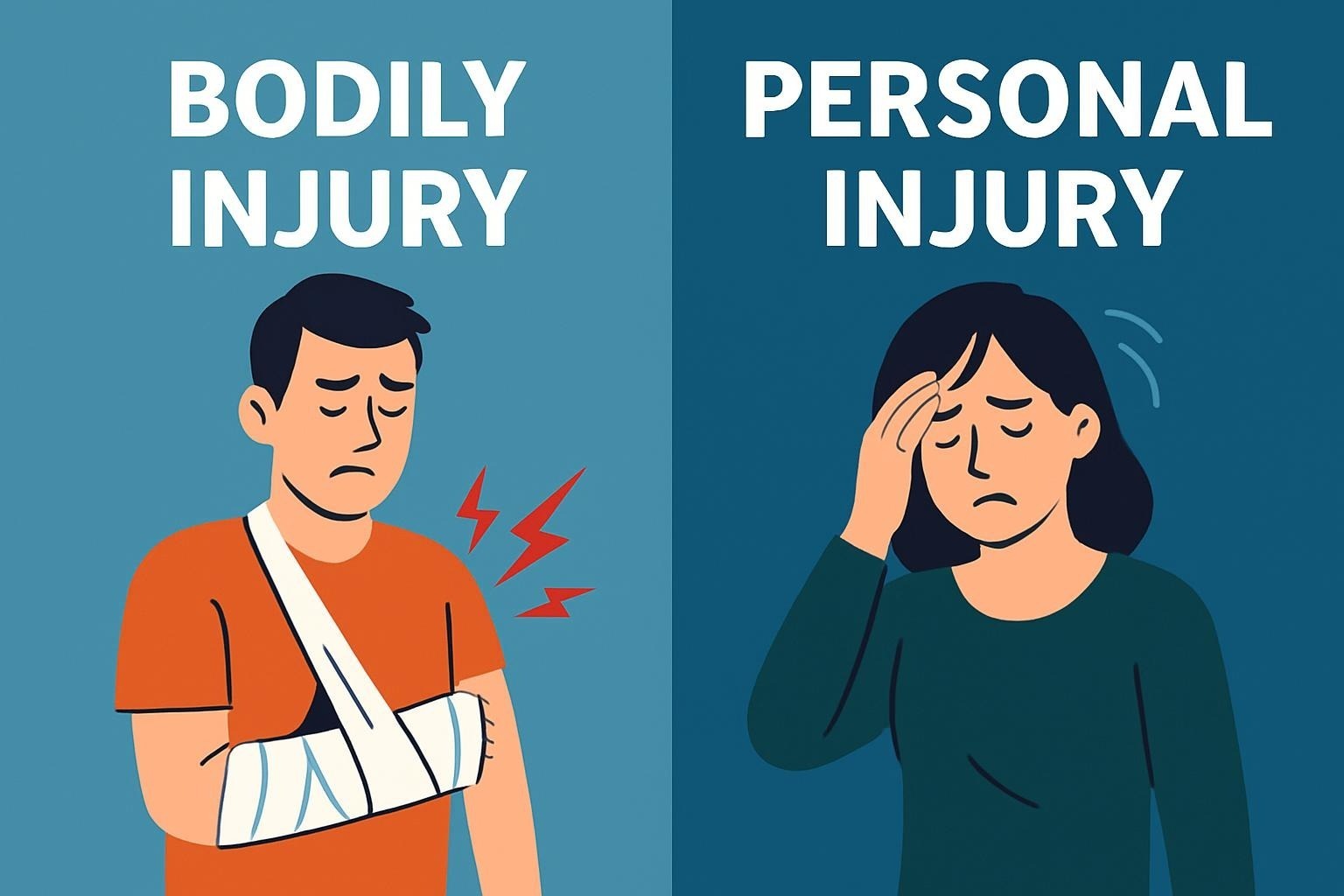 Bodily vs Personal Injury: 7 Key Differences Every Professional Should Know (2025) Bodily vs Personal Injury