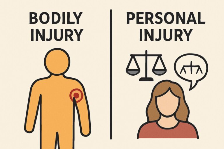 Bodily vs Personal Injury: 7 Key Differences Every Professional Should Know (2025) Bodily vs Personal Injury