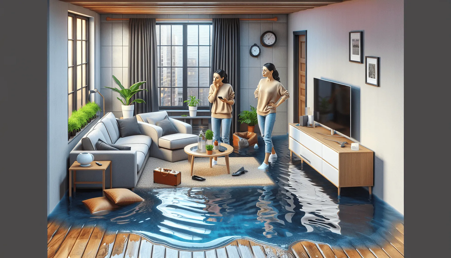 My Neighbor Flooded My Flat