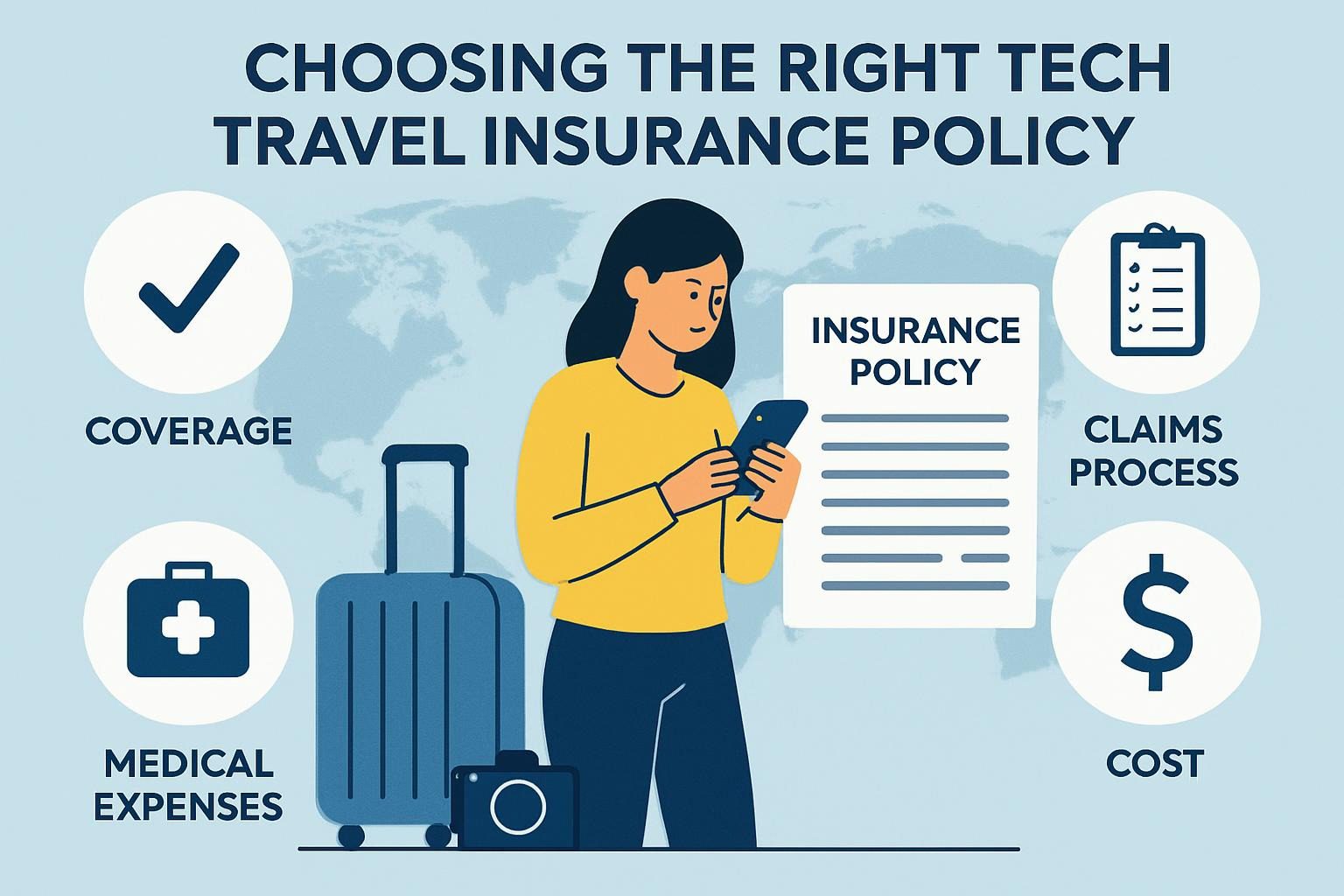 Choosing the Right Tech Travel Insurance Policy