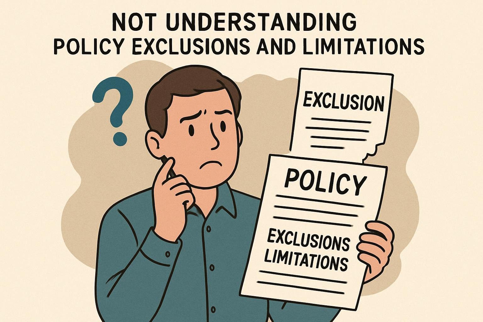 Not Understanding Policy Exclusions and Limitations