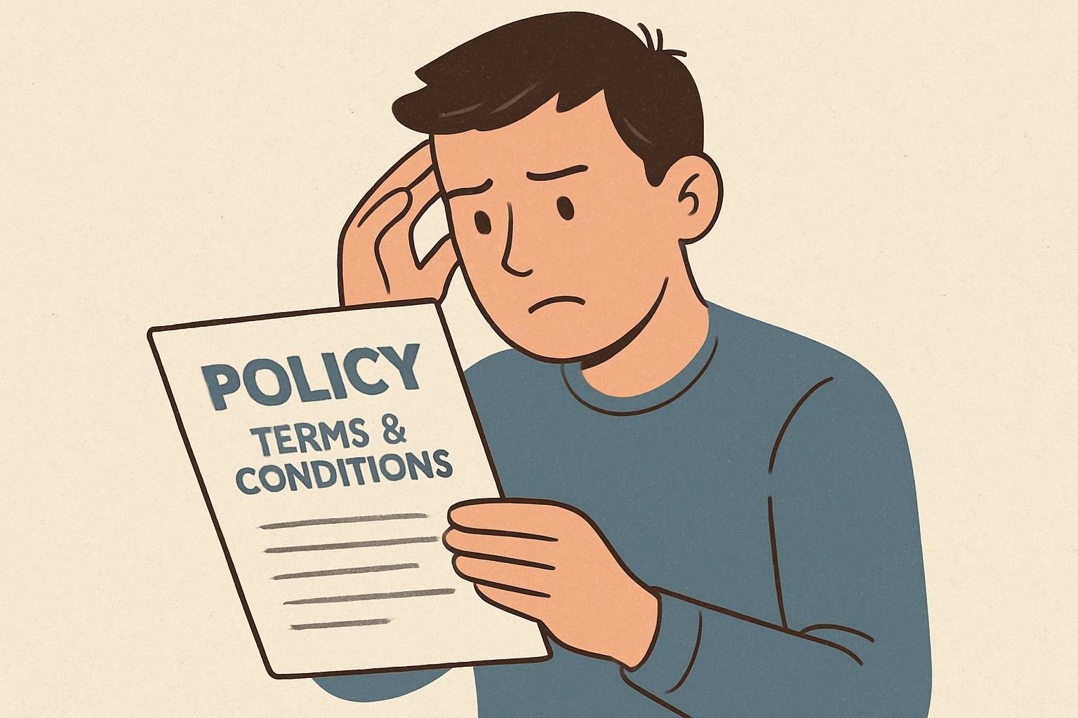 Read and Understand Policy Terms and Conditions