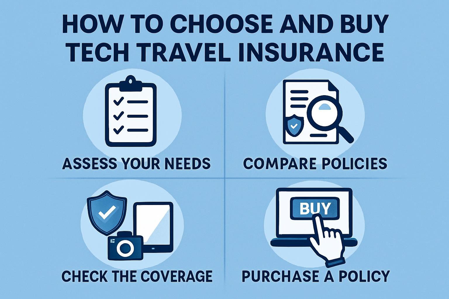 How to Choose and Buy Tech Travel Insurance